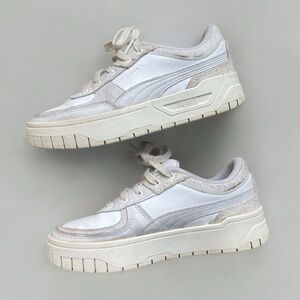 Puma Cali Dream Sneakers in white/grey - size 8 women’s